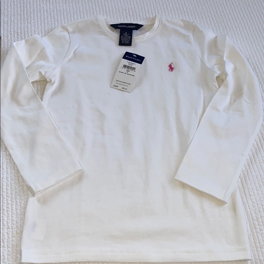 2 girls long sleeve shirts - NWT - Picture 2 of 6